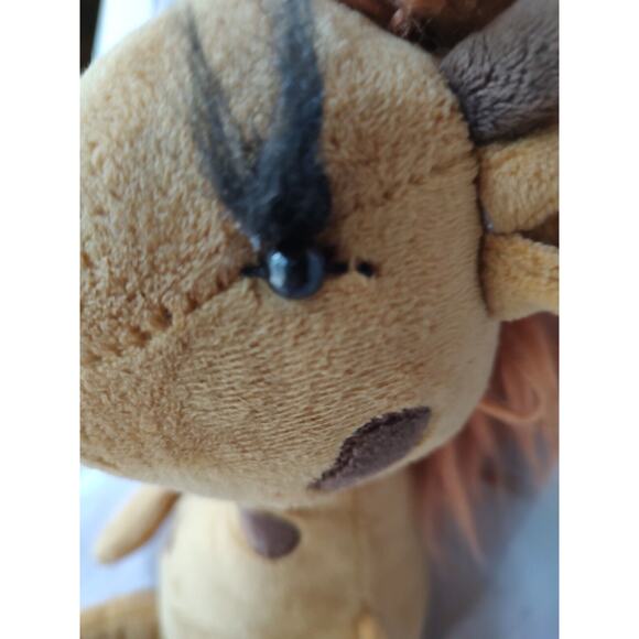 Hobby Lobby Plush Giraffe Long Lashes Fluffy Hair Long 18” Stuffed Animal - Picture 5 of 9